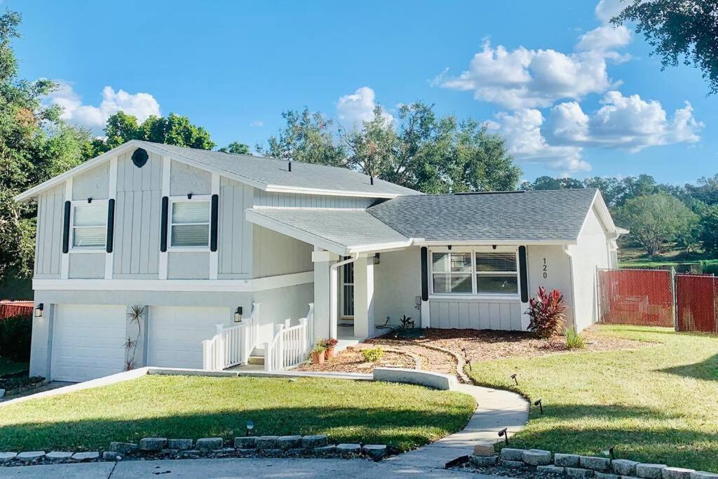 Stylish Lake Home With Huge Pool, Arcade With Ps5,And Theater Just 5 Min From Legoland Winter Haven Eksteriør billede
