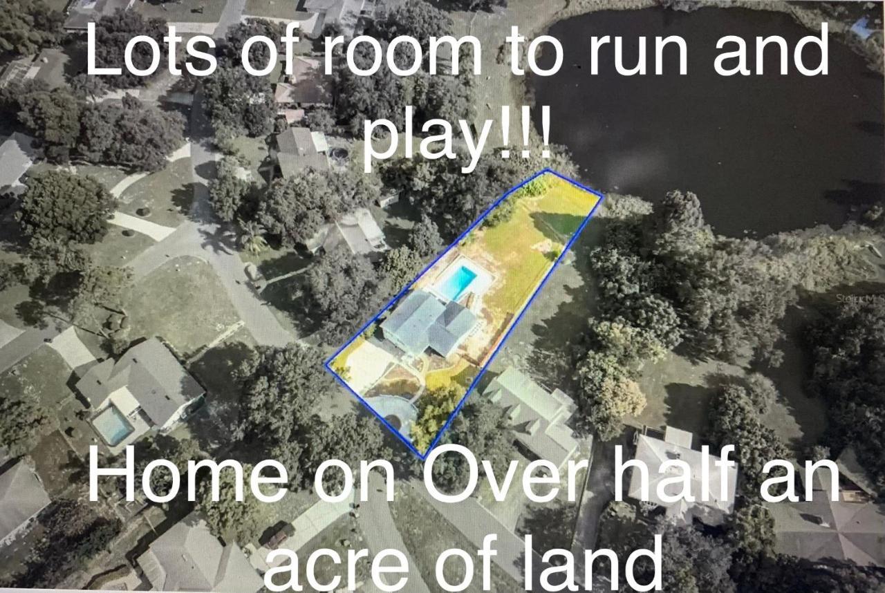 Stylish Lake Home With Huge Pool, Arcade With Ps5,And Theater Just 5 Min From Legoland Winter Haven Eksteriør billede
